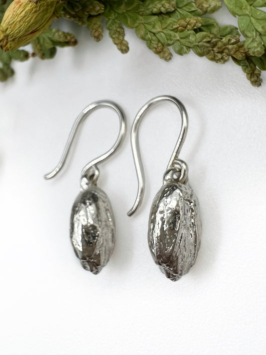 Cedar Cone Dangle Earrings