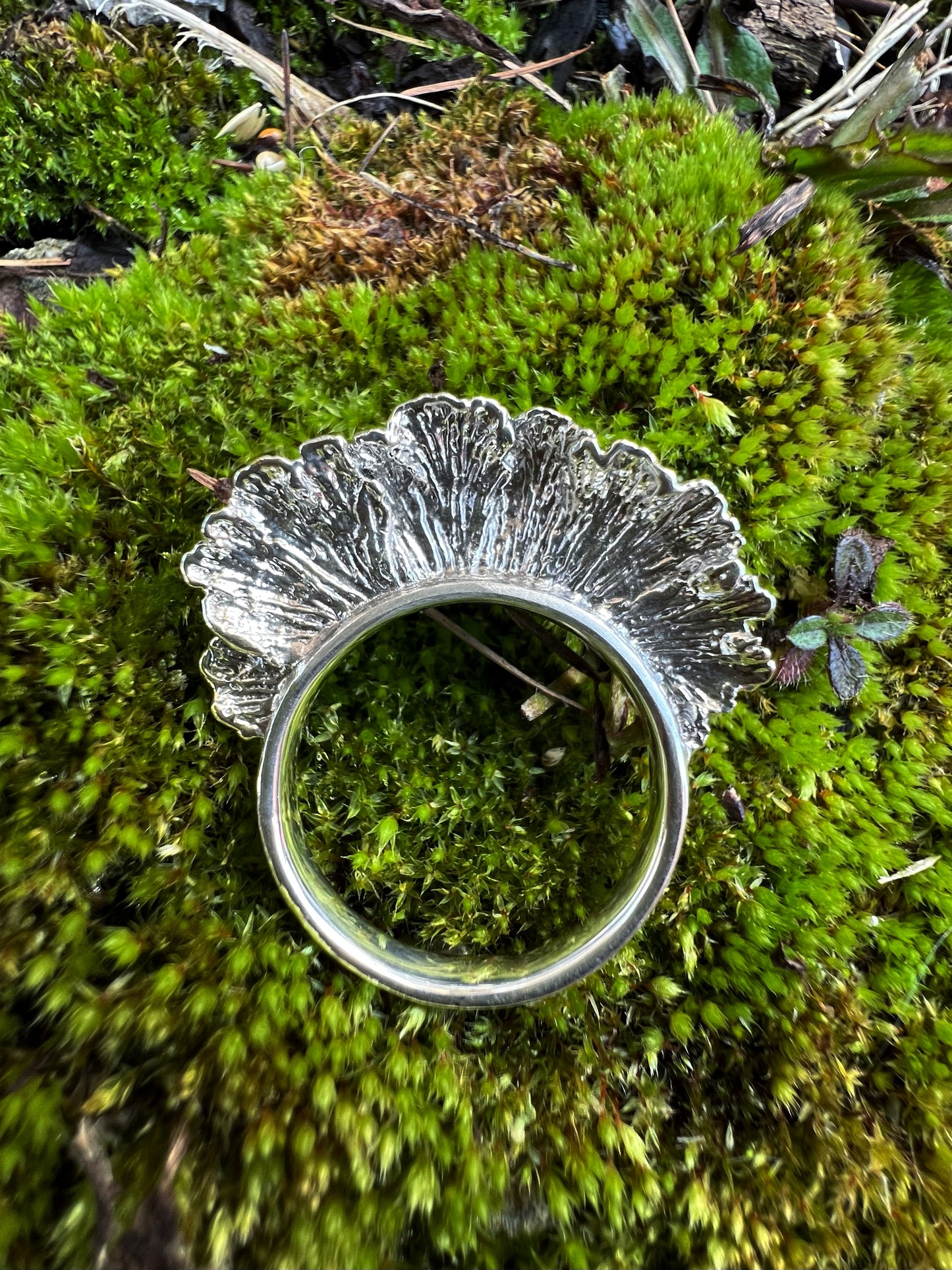 Fungi Ruffle Ring