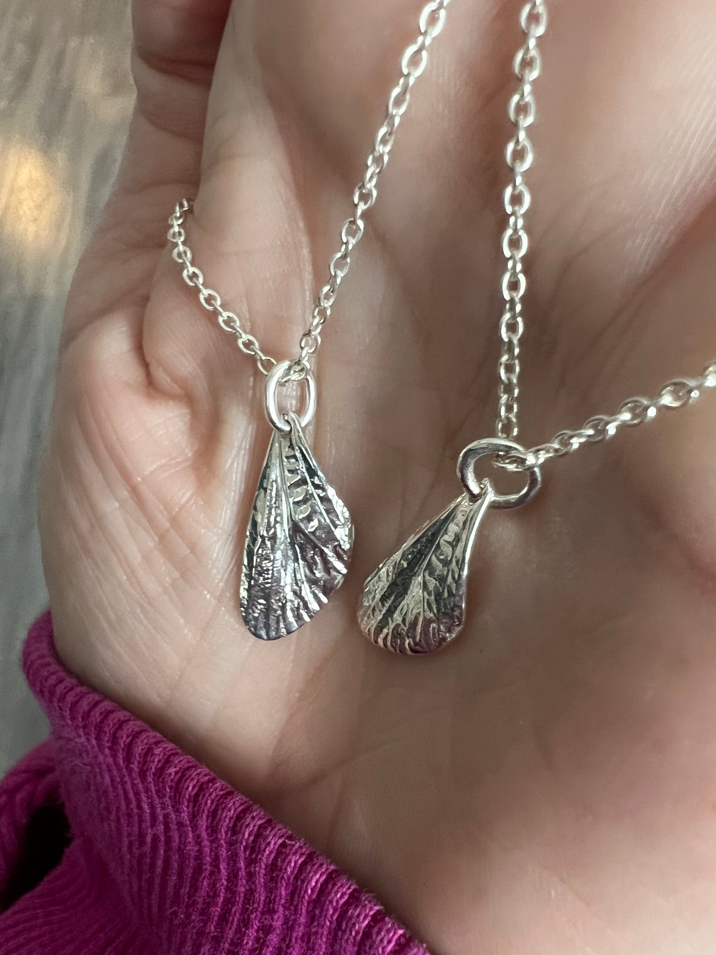 Cicada Wing Pendant