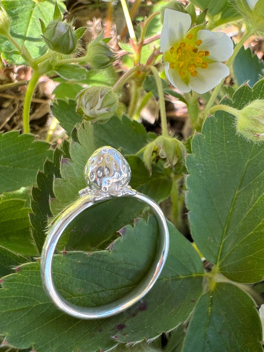 Wild Strawberry Ring