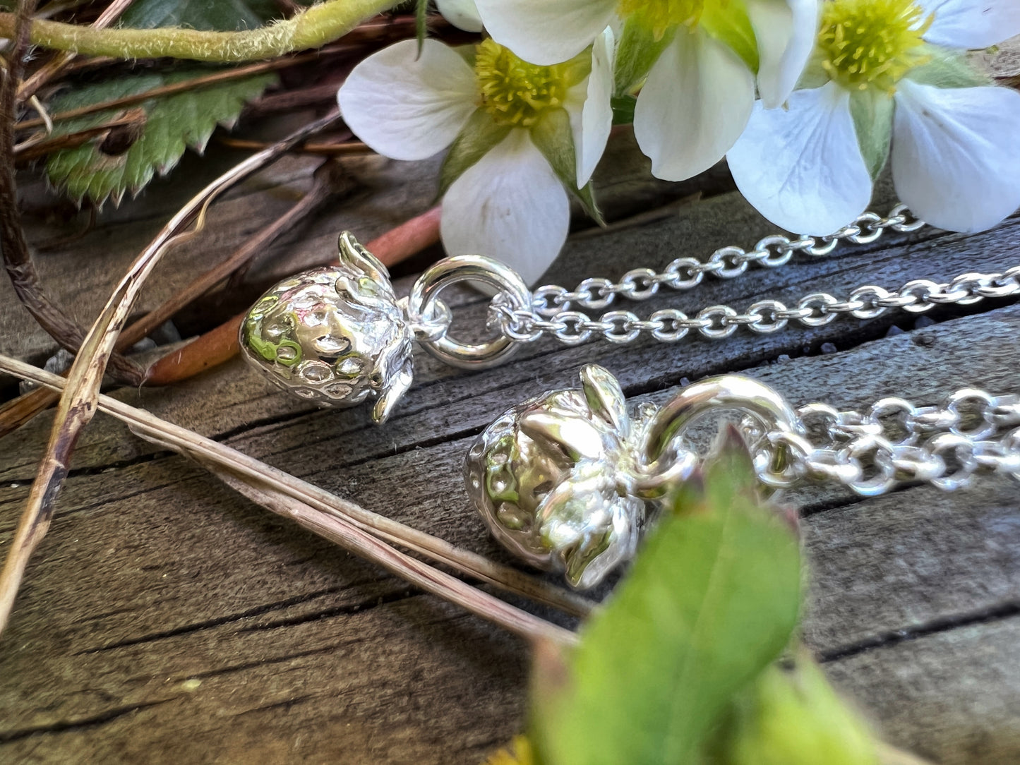 Wild Strawberry Pendant