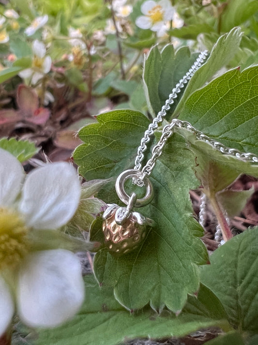 Wild Strawberry Pendant