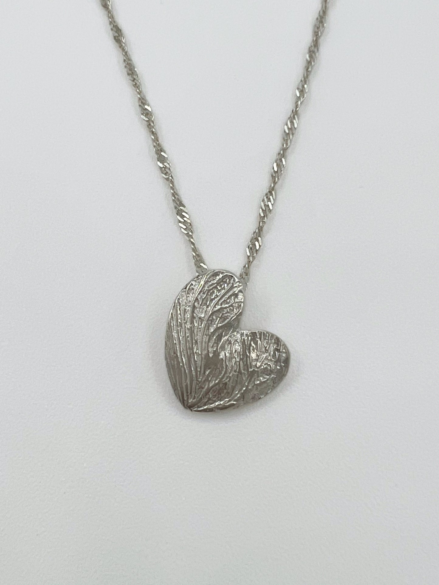 Key to My Heart - Quirky Heart Pendant