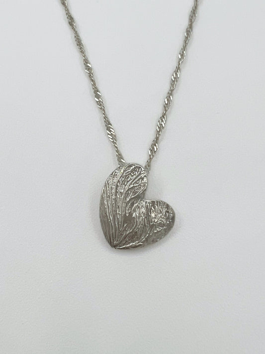 Key to My Heart - Quirky Heart Pendant