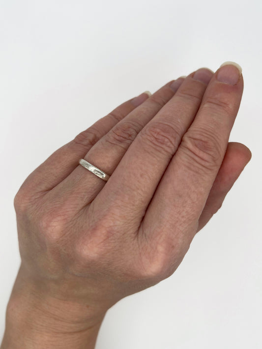 Textured Band Ring