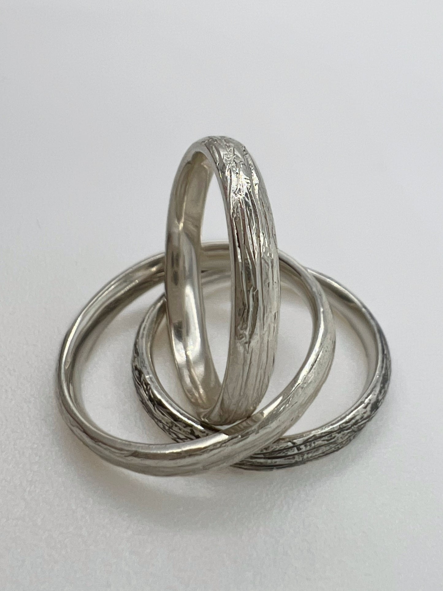 Textured Band Ring