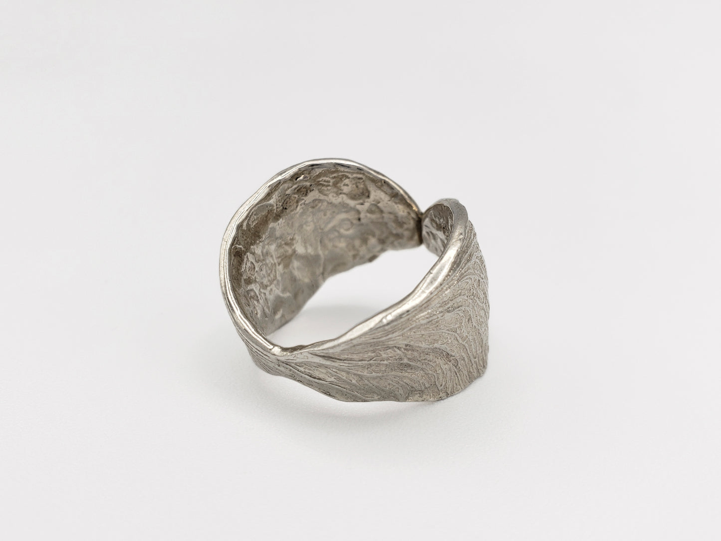 Silver maple key ring