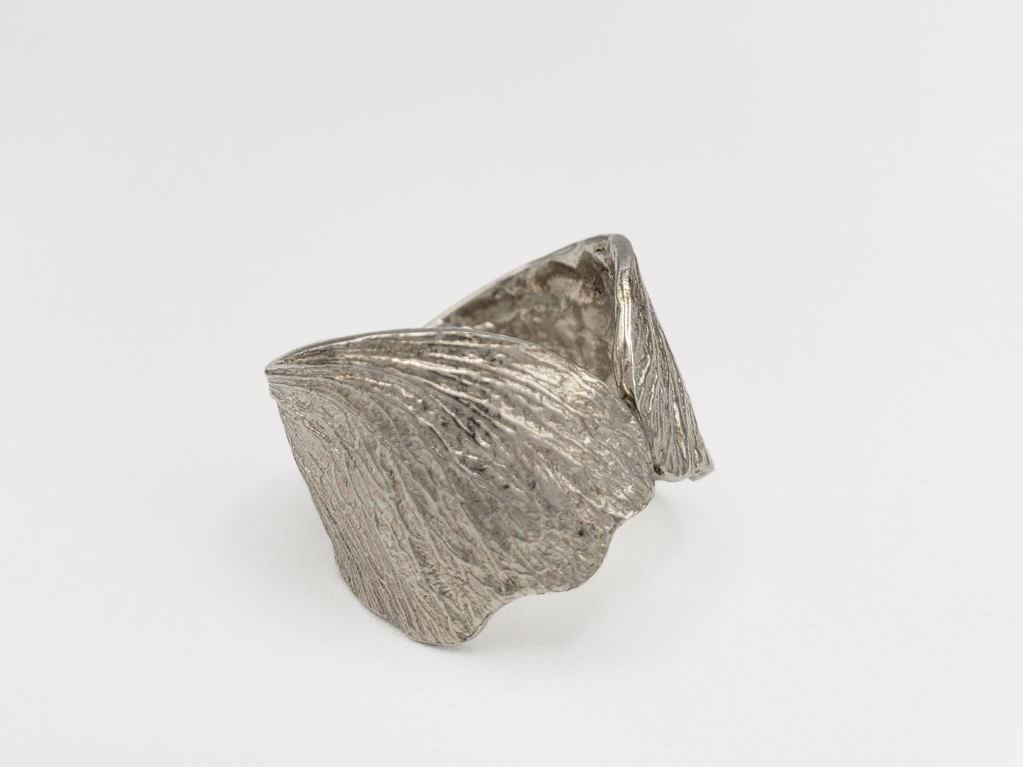 Silver maple key ring