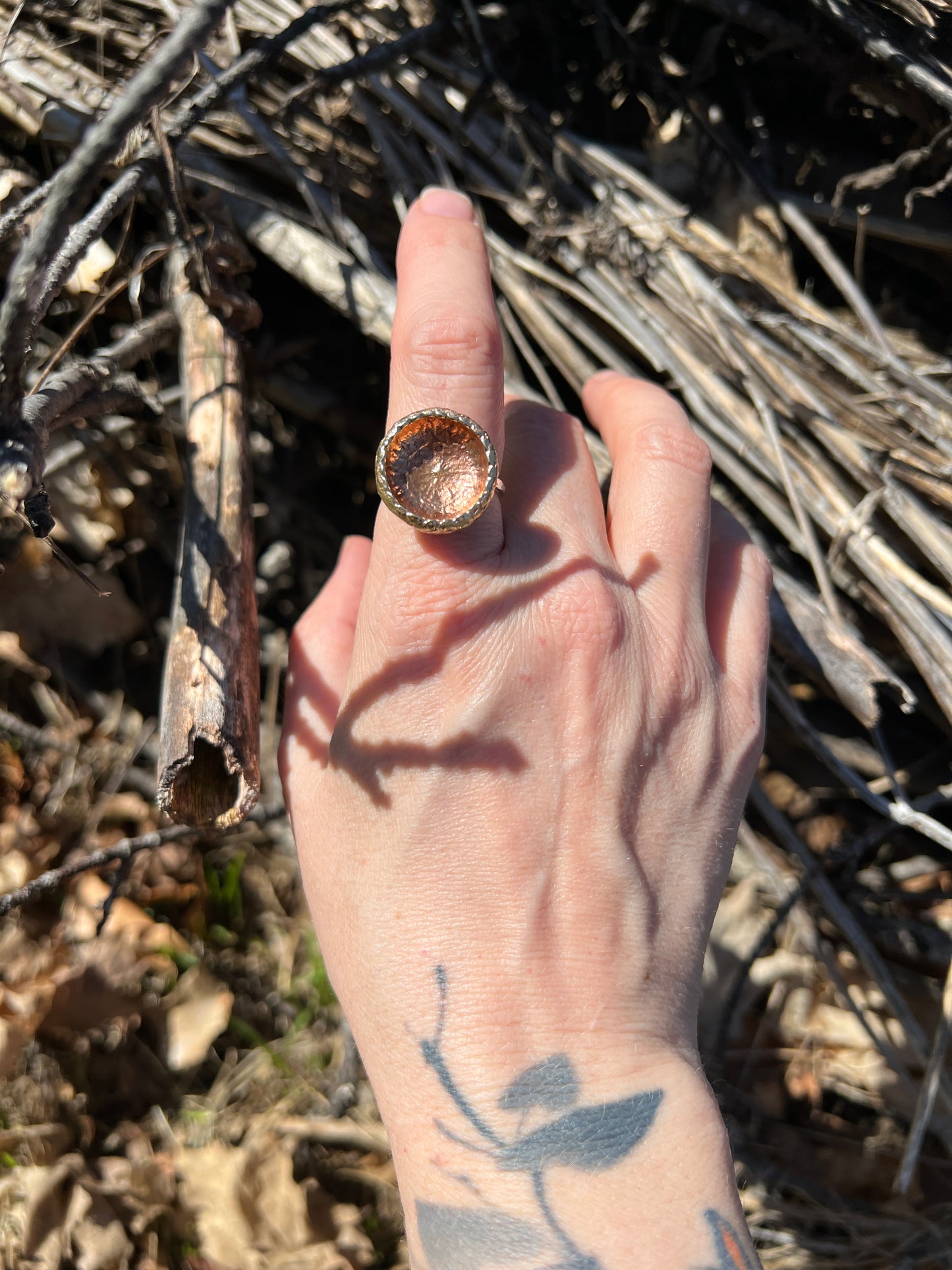 Acorn Whistle Ring