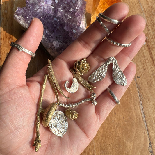 Intermediate Jewellery Class - Lost Wax & Organic Casting