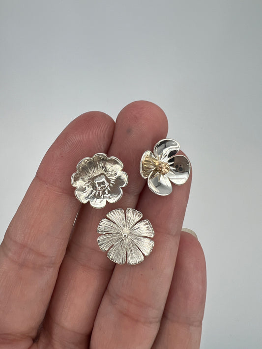 Floral Earring Jackets