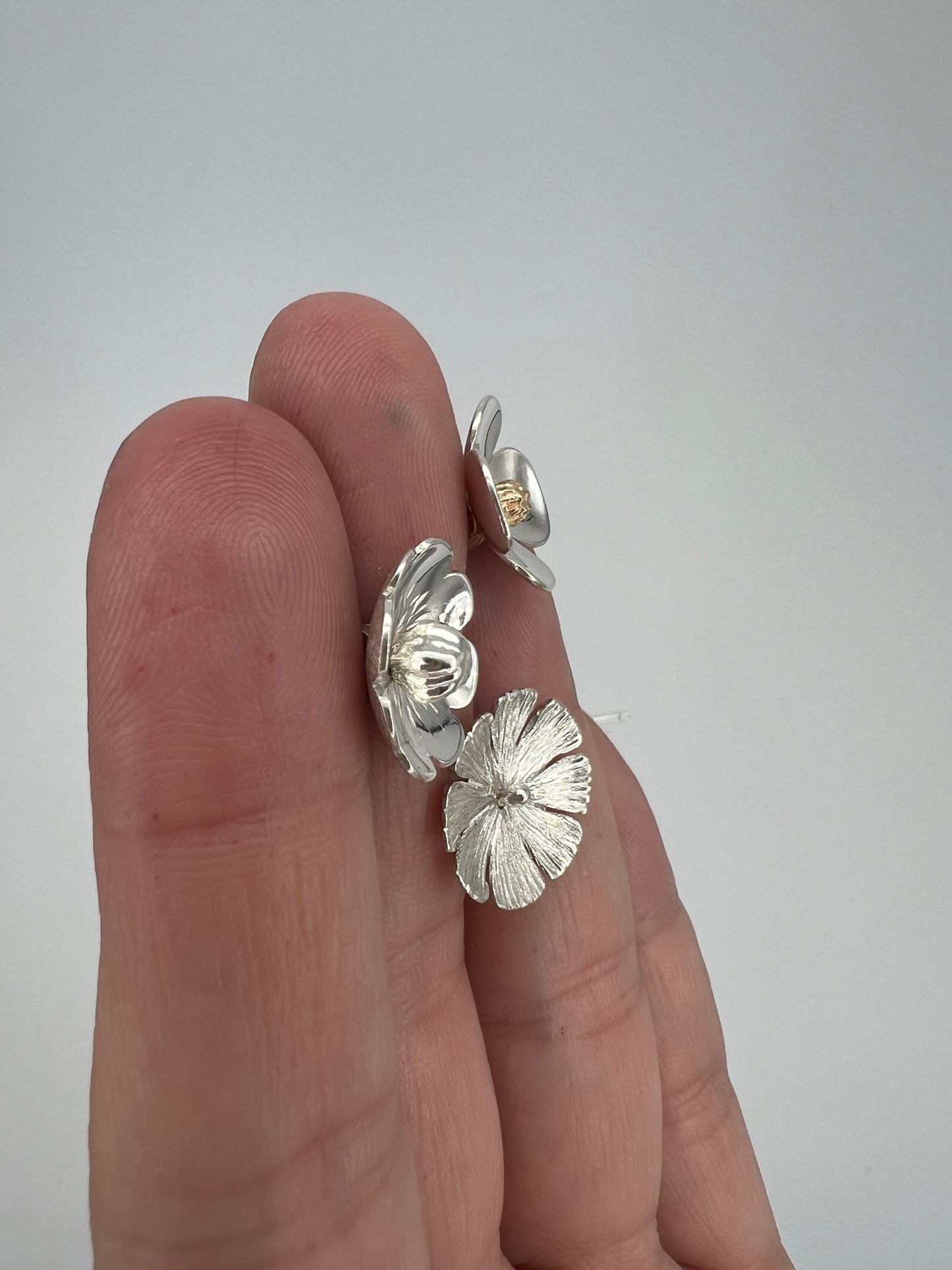 Floral Earring Jackets