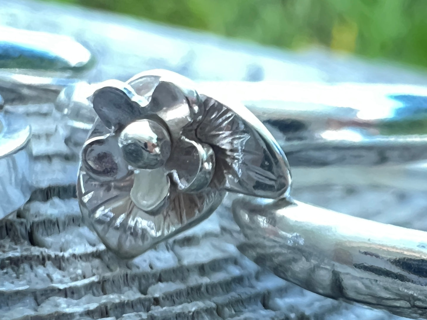 Spinning Flower Rings