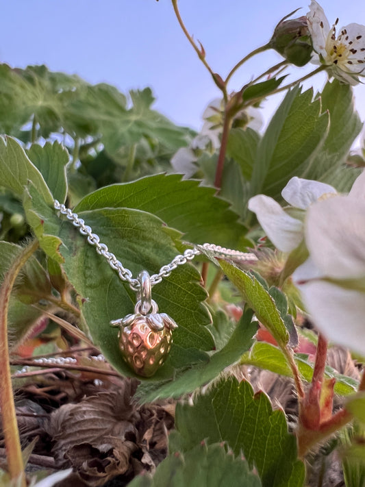 Wild Strawberry Pendant