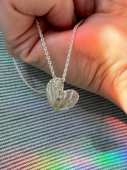 Key to My Heart - Quirky Heart Pendant