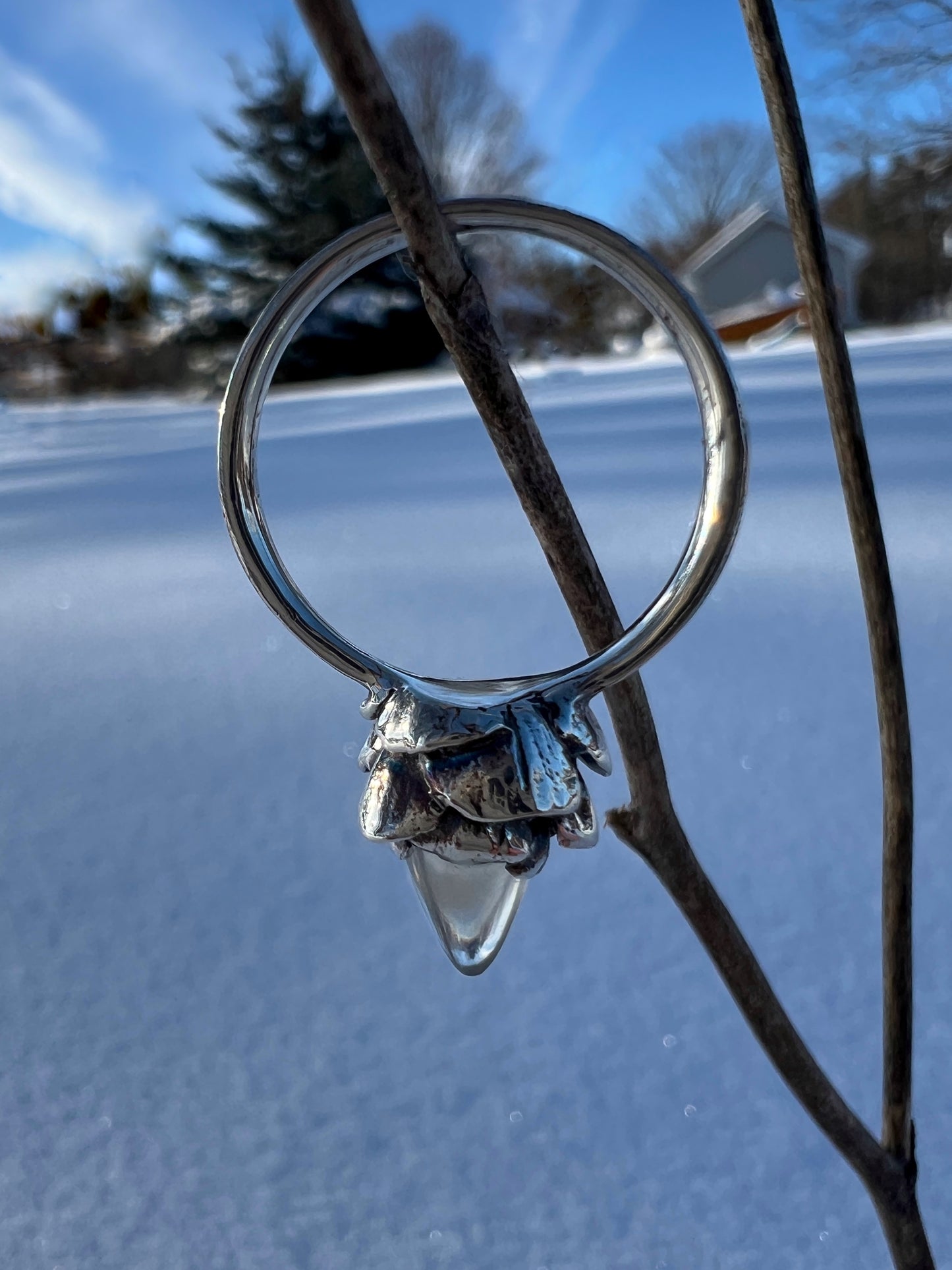 Tamarack Icicle Ring