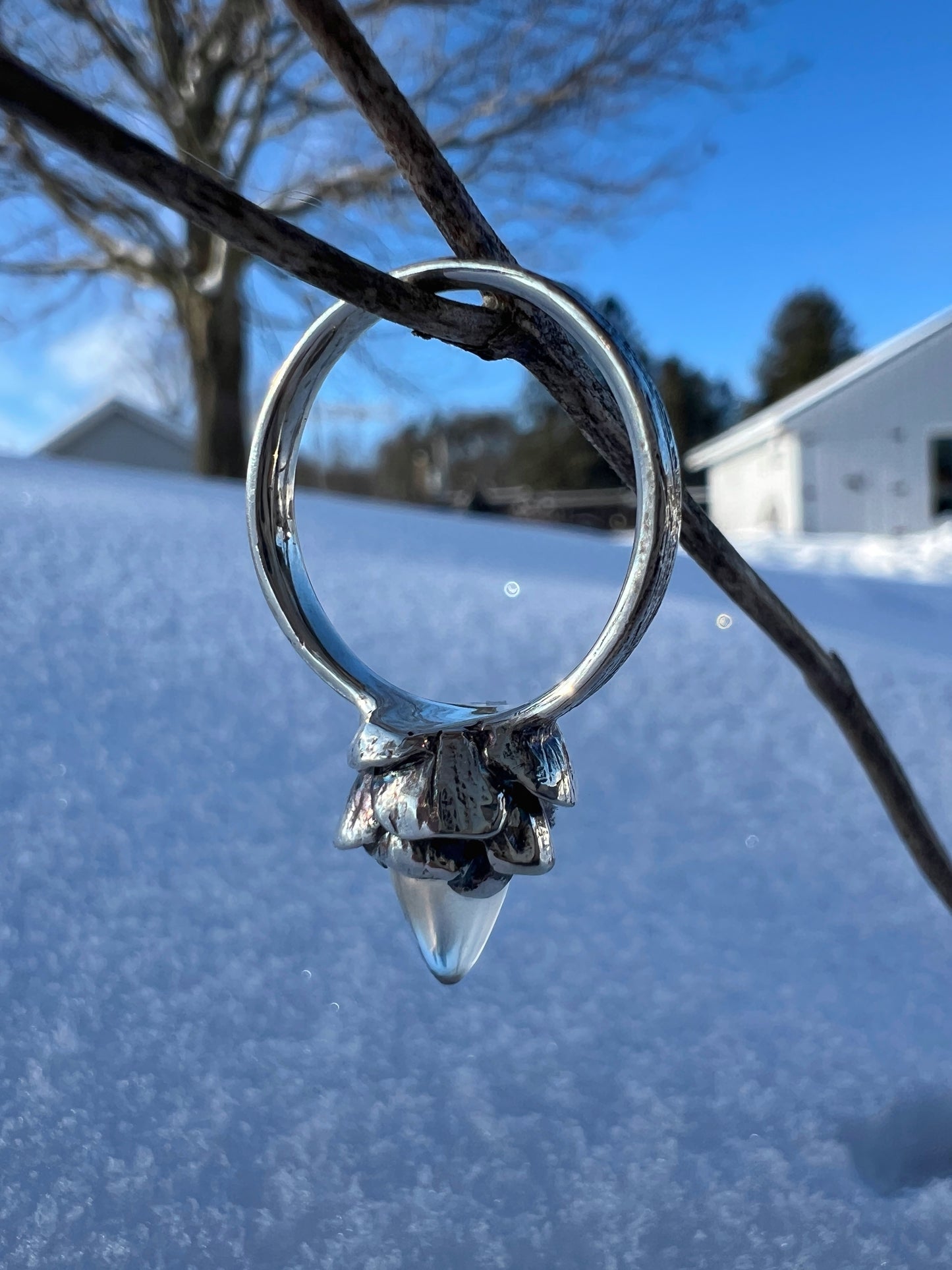 Tamarack Icicle Ring