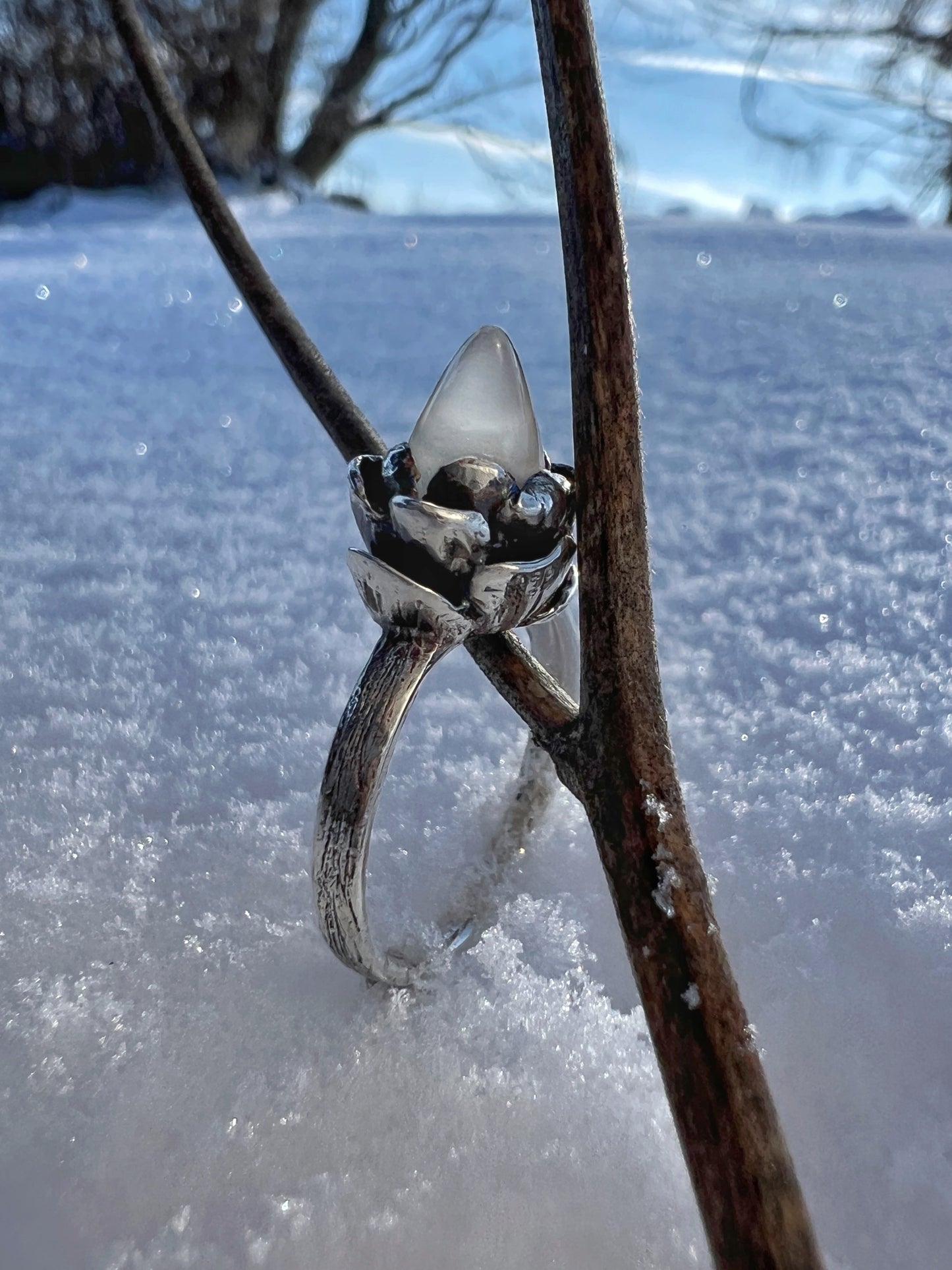 Tamarack Icicle Ring